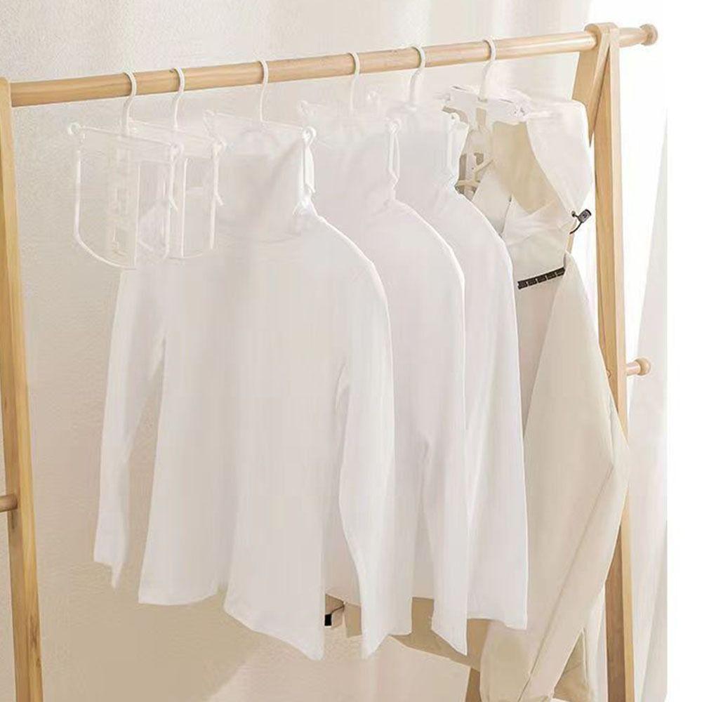 Многоцелевая складная вешалка Складная вращающаяся вешалка для ткани Новая телескопическая вешалка для одежды