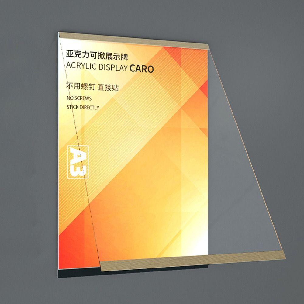 Акриловая рамка для сертификата A3/A4/A5, рамка для лицензии на ведение бизнеса, высококачественная выставочная рамка