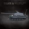 Тяжелый танк Тигр II Sd.Kfz. 182 Строительные блоки Второй мировой войны Черный тигр Гусеничная бронированная машина Игрушка-модель для мальчика 100301