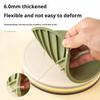 Silicone Trivets for Hot Dishes Thickened Pot Holders Flexible Stripe Placemat Non-Slip Heat Resistant Trivets for Hot