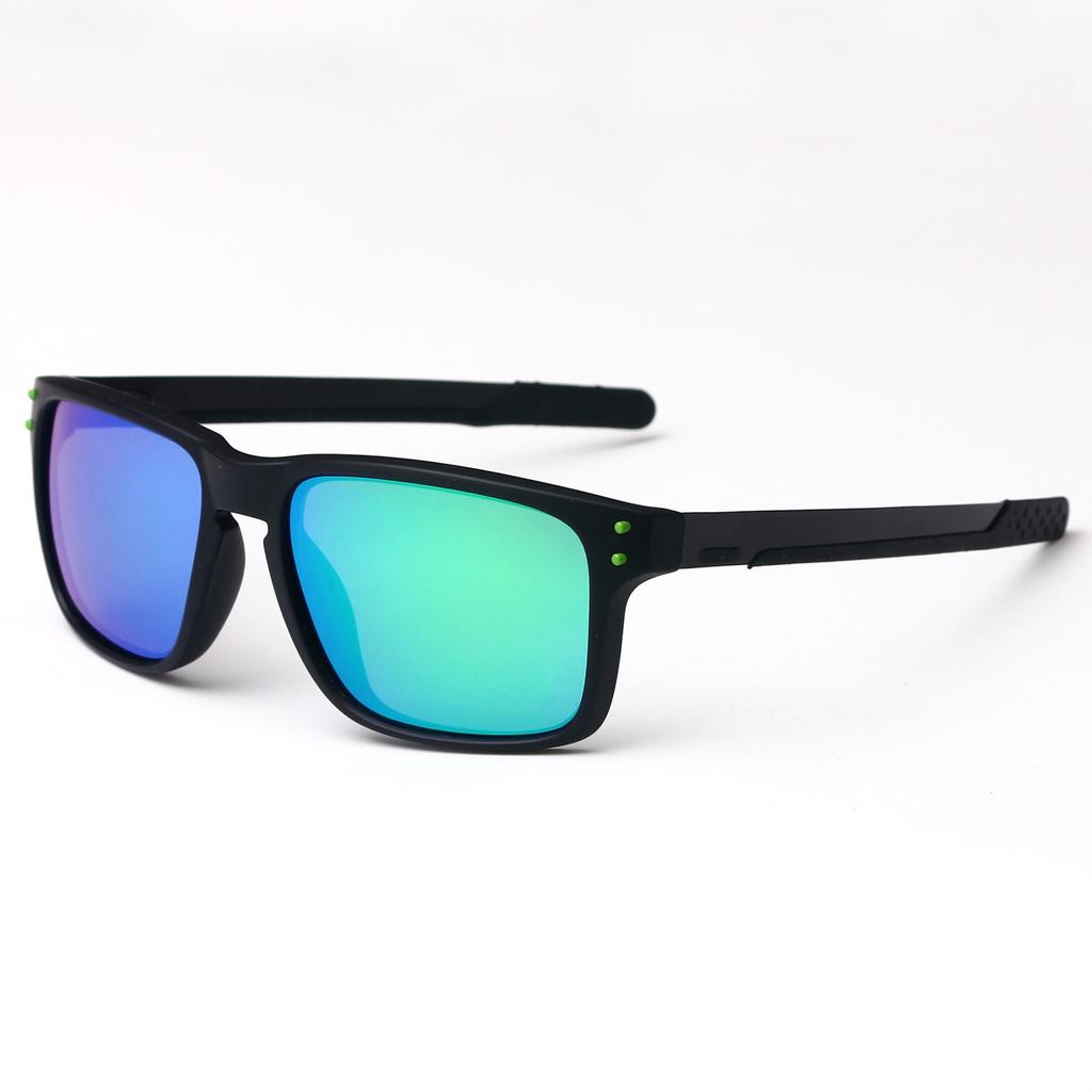 European and American style polarized sunglasses, retro square-frame sunglasses for men and women, suitable for cycling and driving9385