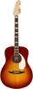Fender Electric Acoustic Guitar California Vintage Palomino with Aged White Sienna Sunburst Hard Case Included Case, Pickguard,