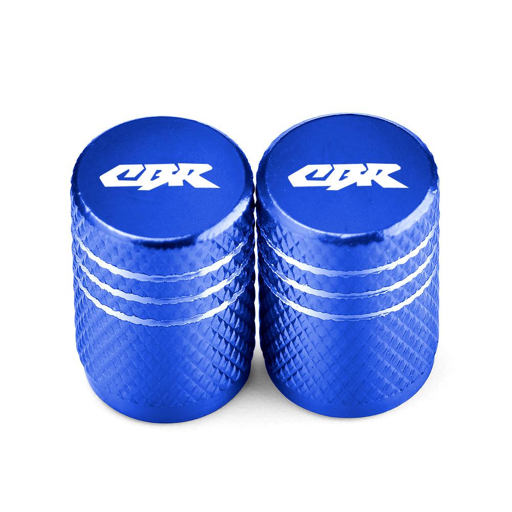 VZH5 CBR Motorcycle Tire Valve Air Port Stem Cover Cap Plug CNC Aluminum Accessories For Honda CBR125 250 250R CBR600 F2 F3 F4 F4i