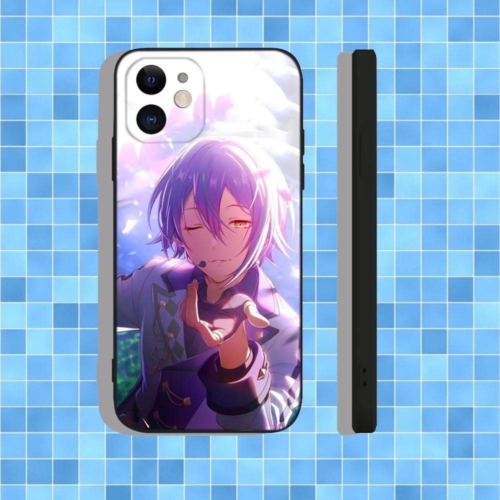 Project SEKAI Камисиро Руи Чехол для телефона для iPhone 16,15,14,13,12,11,Pro,Max,Plus,X,XS,XR,SE,8,7,Mini, Мягкий силиконовый черный чехол