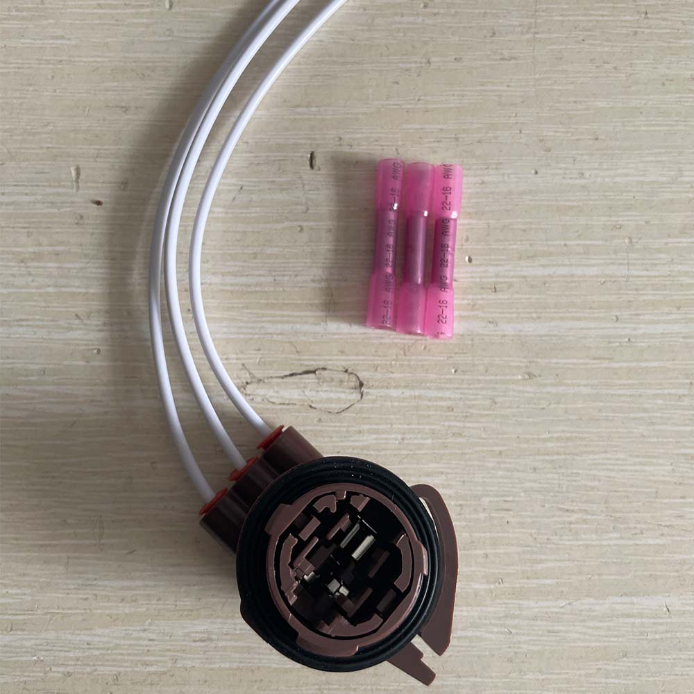 1× Front Turn Signal Socket Pigtail 15306147 For Cadillac Escalade Chevrolet GMC