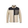 Microfleece Maxx Color Block Stand Collar Jacket Men Jacket Urban-Khaki 1379916-299