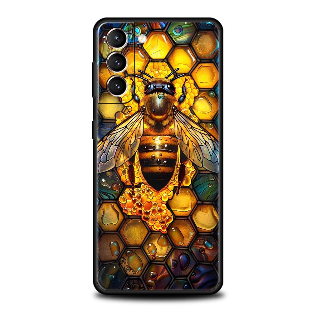 Bugs bees scientific decomposition Phone Case for Samsung Galaxy S24 S23 S22 S20 S21 FE Ultra S10 S10E S9 S8 Plus Soft TPU Shell