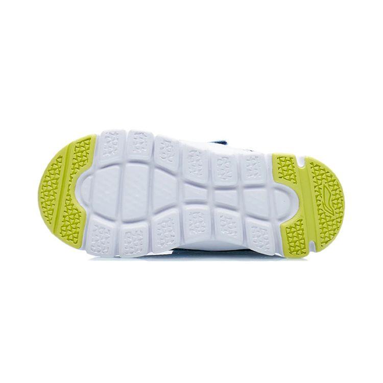 Li Ning Kids Aurora Skywalker Удобная спортивная нескользящая амортизирующая износостойкая дышащая повседневная обувь Детская повседневная обувь синего цвета YKNR056-23
