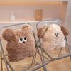Cartoon Teddy Bear Puppy Shaped Plush Doll Office Sofa Pillow Decoration Home