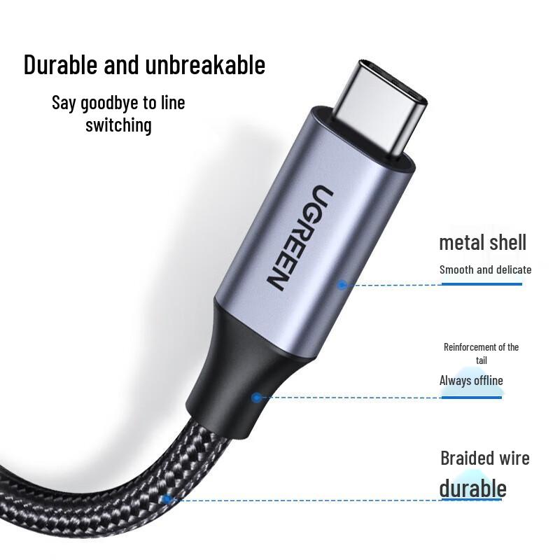 Ugreen Удлинительный кабель USB-C