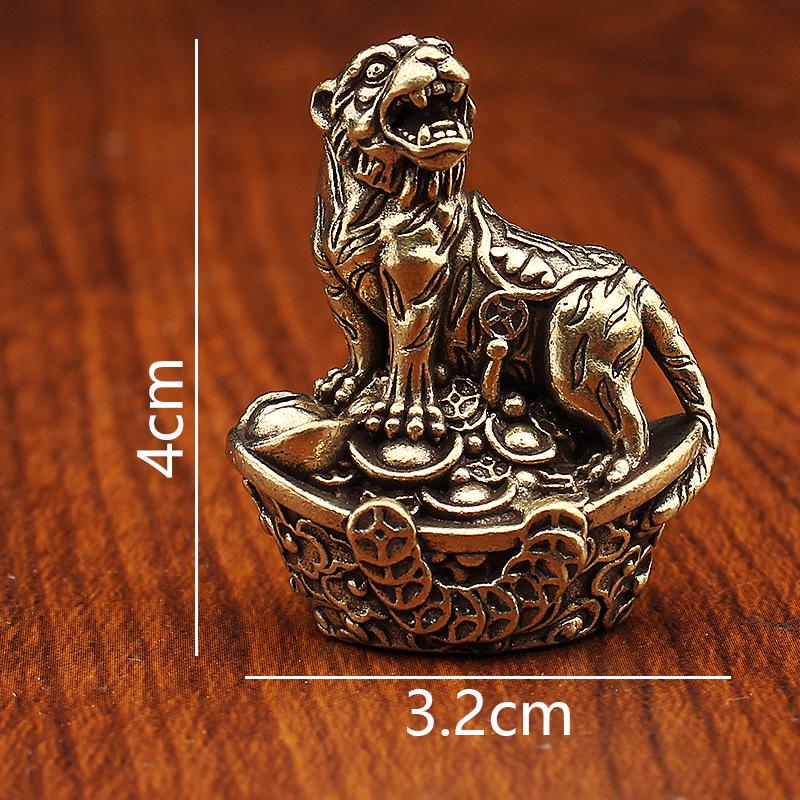 Креативная латунная подставка для благовоний «Зодиак» - Дизайн «Дракон», «Тигр», «Змея», Ручная работа из чистой меди