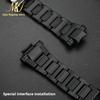 Для Casio g-shock GA-1000 1100 GW-4000 GW-A1100 A1000 Пластиковая сталь Ремешок для часов Черный Спортивный Ремешок на запястье Мужской ремешок Браслет