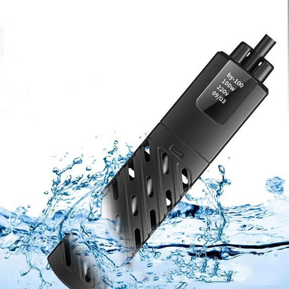 Low Water Level Aquarium Submersible Heater Quartz Glass Aquarium Thermostat Aquarium Supplies