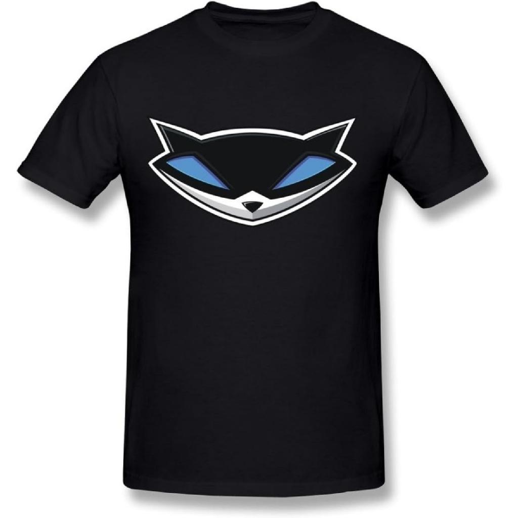 Мужские футболки SALA с логотипом Sly Cooper Белые