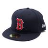 [New Era] 59FIFTY Boston Red Sox [MLB ON-FIELD AUTHENTIC GAME FITTED CAP] Шляпа BOSTON RED SOX 5950 (7-18 (приблизительно. 56,8см)) [Использовал]