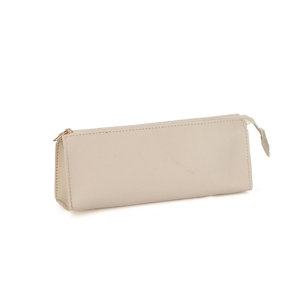 Подставка для канцелярских принадлежностей Сумка для хранения ручек Кожаный пенал из ПУ Модный кожаный пенал Школа