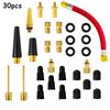 Valve Adapter Bicycle Inner Tube Fv/Av Gas Nozzle Conversion Head Bike Pump Valve Bike Accessories