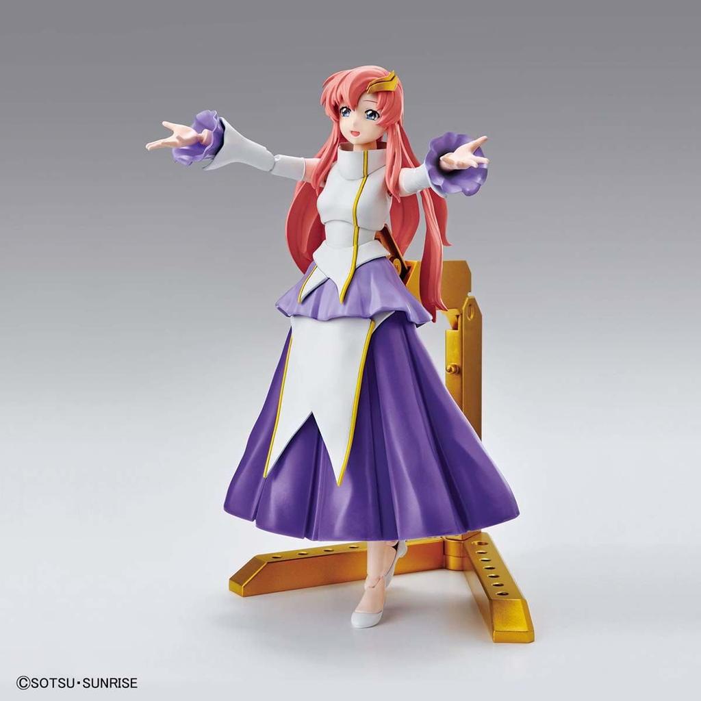BANDAI SPIRITS Стандартный мобильный доспех Gundam SEED Lacus Clyne Пластиковая модель 2560618 Рост фигурки Цветовая кодировка