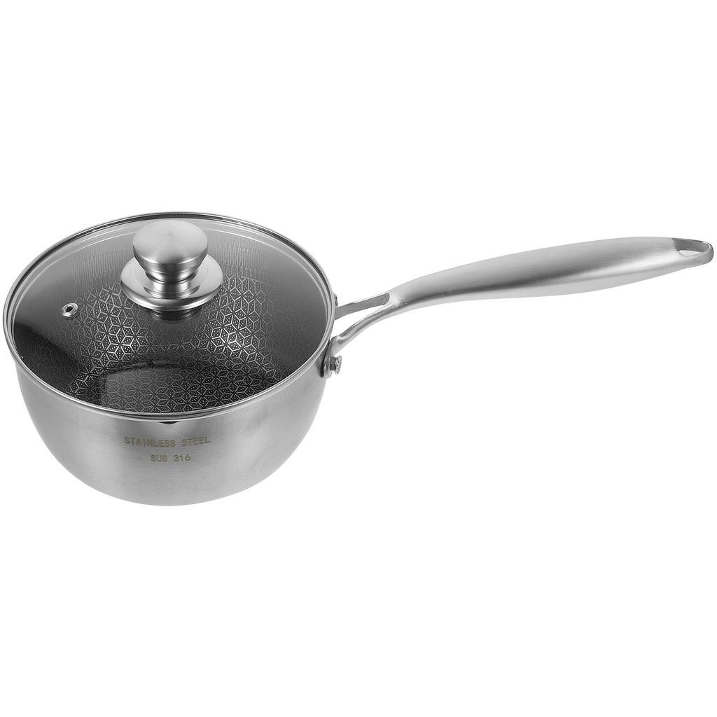 Кастрюля Wok из нержавеющей стали с антипригарным покрытием, походная кастрюля с антипригарным покрытием 304, бытовая лапша, переносная