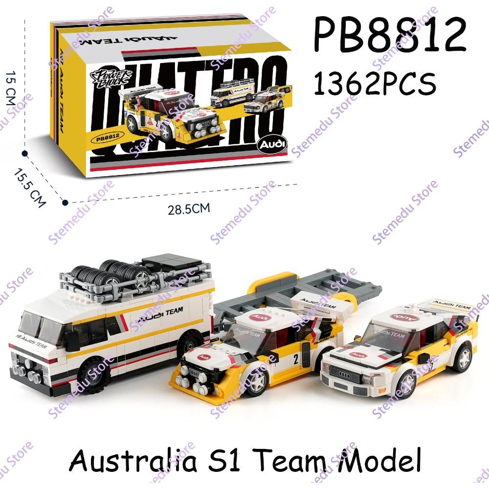 MOC PB8801-8849 Технический Чемпион Скорости Модель Гоночного Автомобиля MX5 Кемпер Контейнер Строительный Блок Кирпич Сборка Игрушки Детский Рождественский Подарок