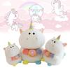 Unicorn Toy Fur Fashion Comfortable Cute Cartoon Throw Pillow Cushion Gift Doll