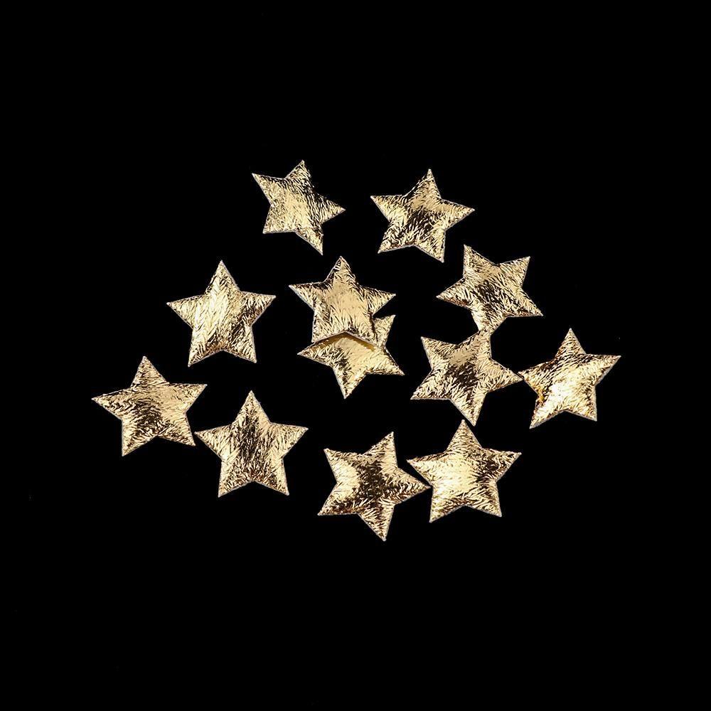 Тиснение Украшения для вечеринок Звезды из ткани Аксессуары для волос Украшения из пенопласта Звезды Орнаменты