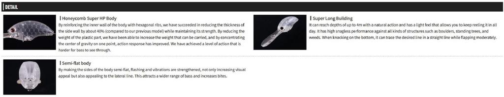 OSP Blitz EX DR 53 мм 12 граммов плавающая приманка H23 (4918)