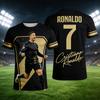 Футбольная футболка Ronaldo #7 Fan Edition 2026 для взрослых и детей. Дышащая и удобная футболка для футбольных тренировок на лето