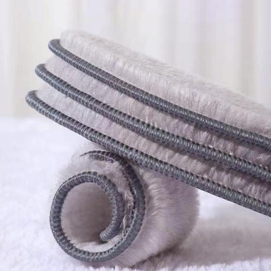 2 пары зимних теплых плюшевых стелек с утолщенным искусственным мехом и флисовой вставкой для обуви