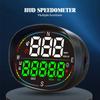 Автомобильный проекционный HD-дисплей GPS спидометр скорость км/ч цифровой HUD-проектор на лобовое стекло для всех автомобилей Автомобильные электронные аксессуары