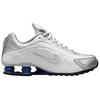 Nike Shox R4 Metallic Silver Deep Royal Blue
