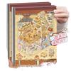 3D Miniature House Landscape Sticker Book for DIY Crafts