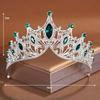 Luxurious Bridal Crown Rhinestone Princess Crown Temperament Bride Headwear  Jewelry