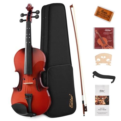 Eastar EVA-2 (4/4) Beginner's Violin with Fretboard Markings, Spruce Wood