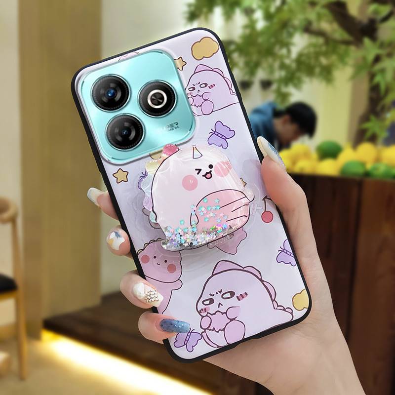 Защита камеры телефона Блестящий чехол для телефона для ZTE Blade A75 4G/Z2359 Грязеотталкивающий Силикон с эффектом кожи Простота Прочный