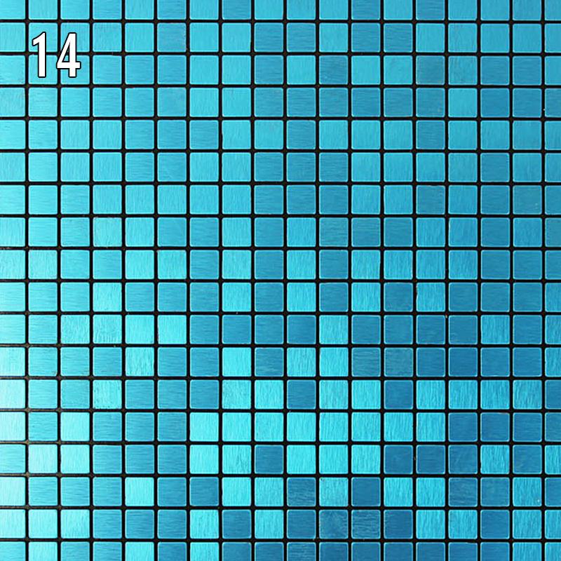 Наклейка на стену из металлической мозаики в европейском стиле, самоклеящаяся настенная плитка, фартук для гостиной, фон для телевизора, настенный декор, мозаичная палочка