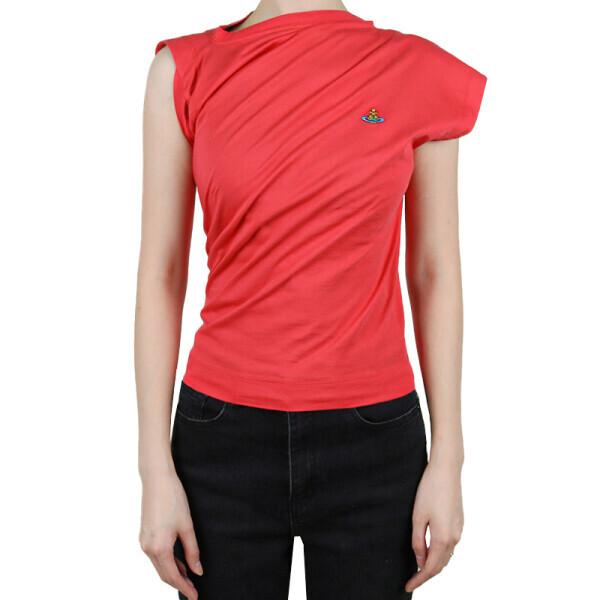 Vivienne WeSTwood Женская футболка Hebo с коротким рукавом Красная 1504000a J001m H403