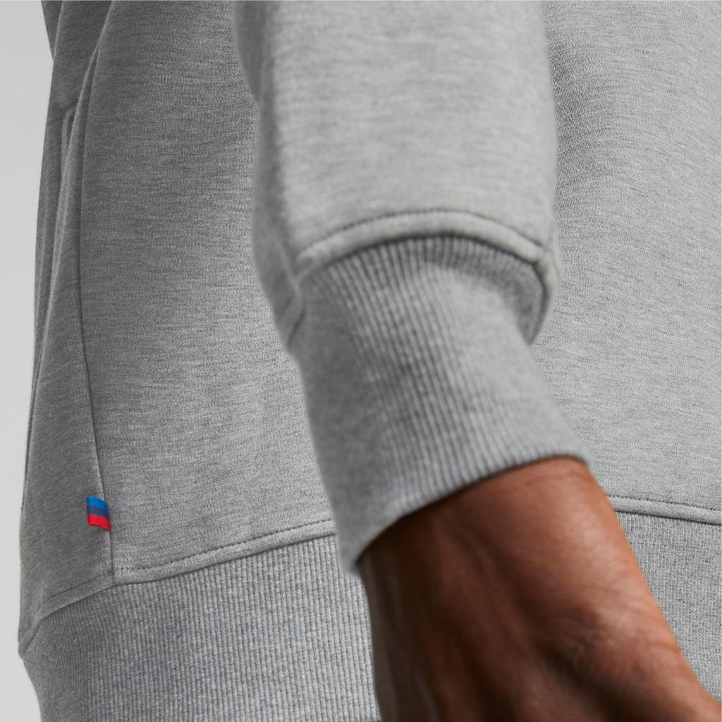 Puma Мужская куртка с длинным рукавом Bmw M Motorsport Color Block Design, повседневная, спортивная, серая 621213-03