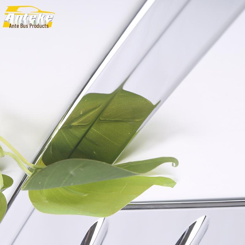 Haima 14 S5 Rear Window Triangle Decorative Frame - Electroplated Exterior Accessory