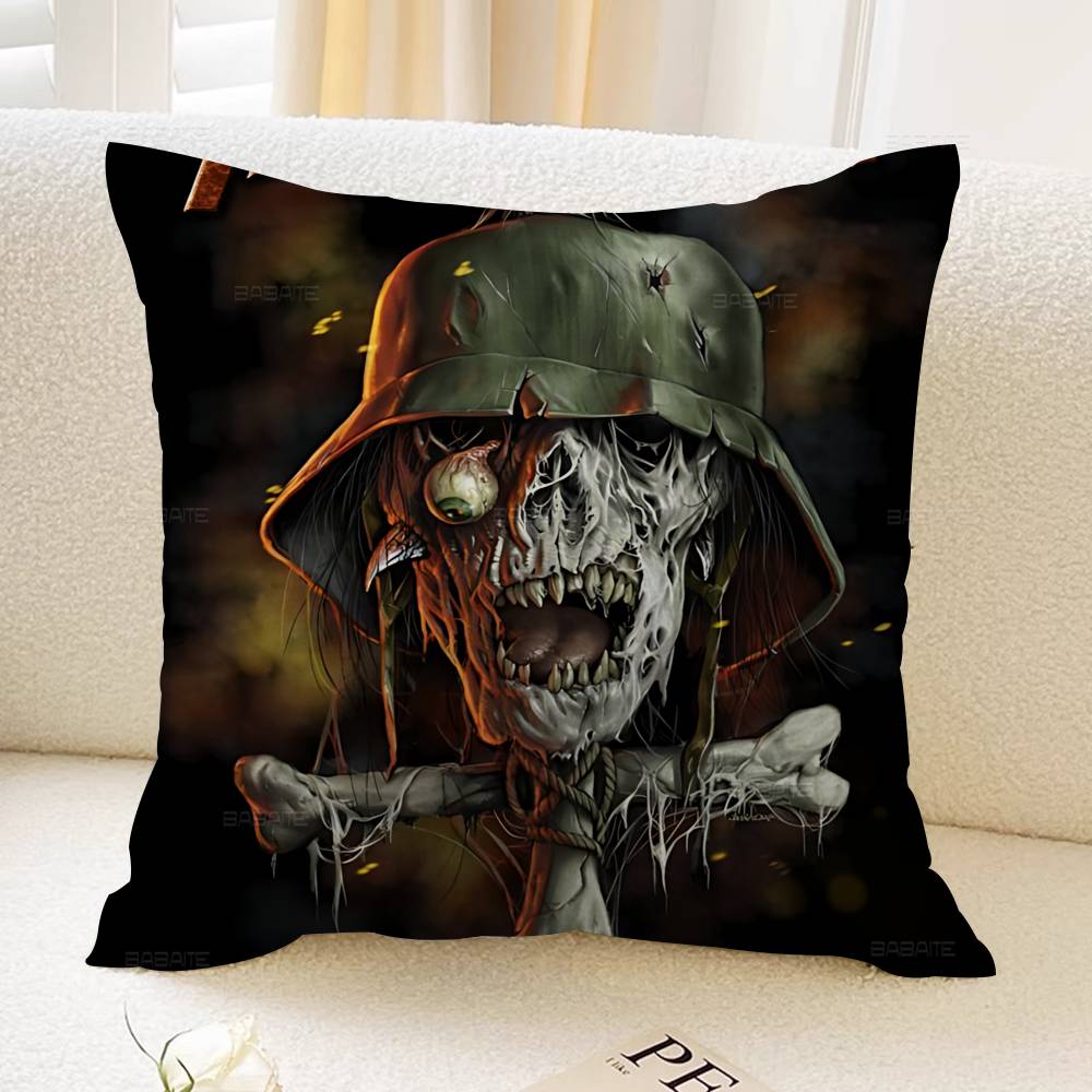 S-Slayer H-Heavy M-Metal Группа 45*45см Наволочка Чехол для подушки Декор Наволочка Домашняя Наволочка Для Подушки на Диван