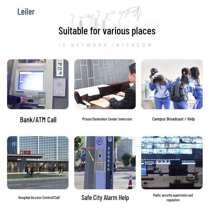 IP Dual-Button Visual Intercom Terminal (CN version)