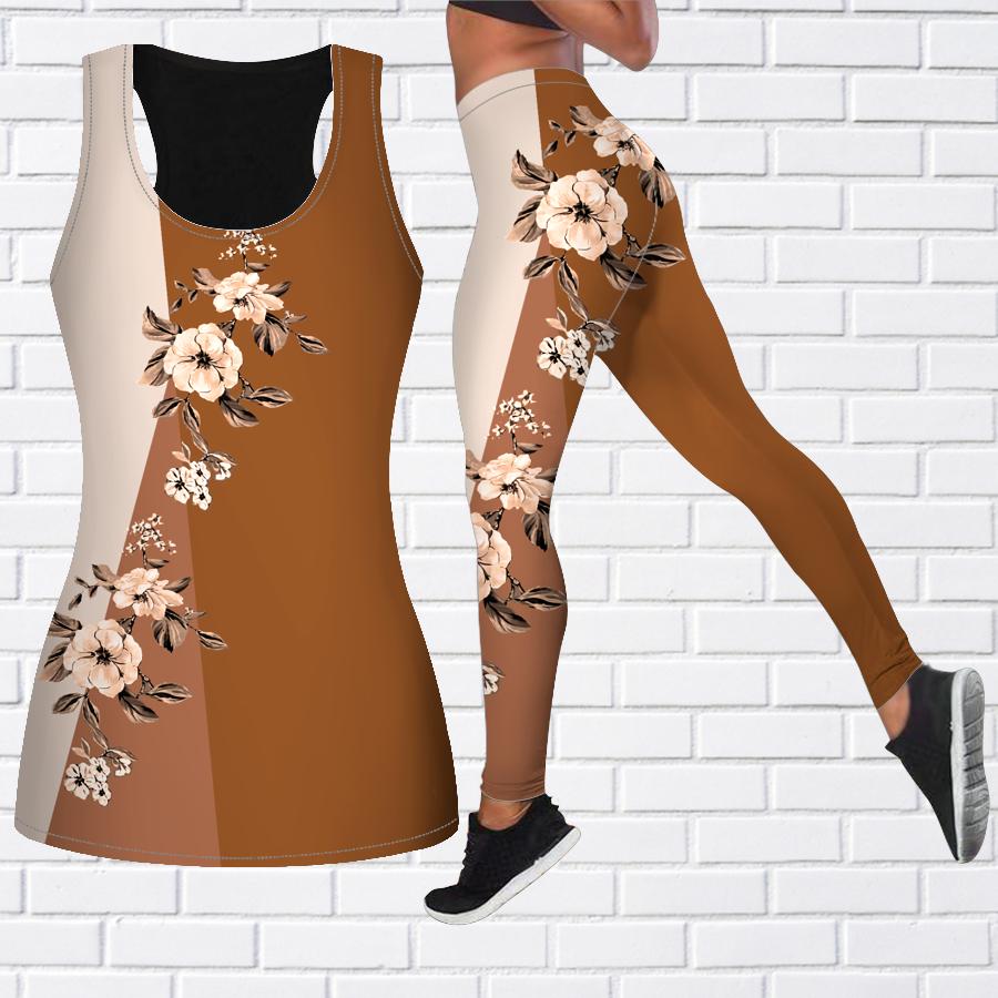 Экипировка для йоги с принтом персикового цвета для женщин, модные леггинсы для тренировок, спортивные повседневные штаны для фитнеса и йоги