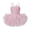 Cross Strap Baby Girl Ballet Skirt Short Sleeve Party Dance Dress Ballet TuTu Dress  Photo Shoot