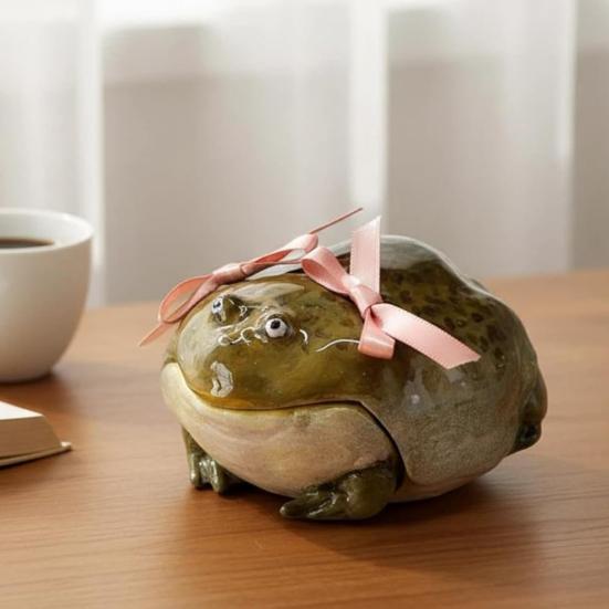 Некрасивый чехол-лягушка с бантом для наушников AirPods 1/2/3/4/Pro 1/2/3, совместимый с Bluetooth, чехол для беспроводной зарядки наушников, прозрачный защитный корпус для наушников