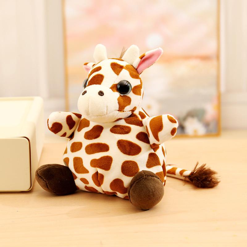 Animal Toy Panda Bag Pendant Unicorn Pony Plush Doll Elephant Key Chain Gifts