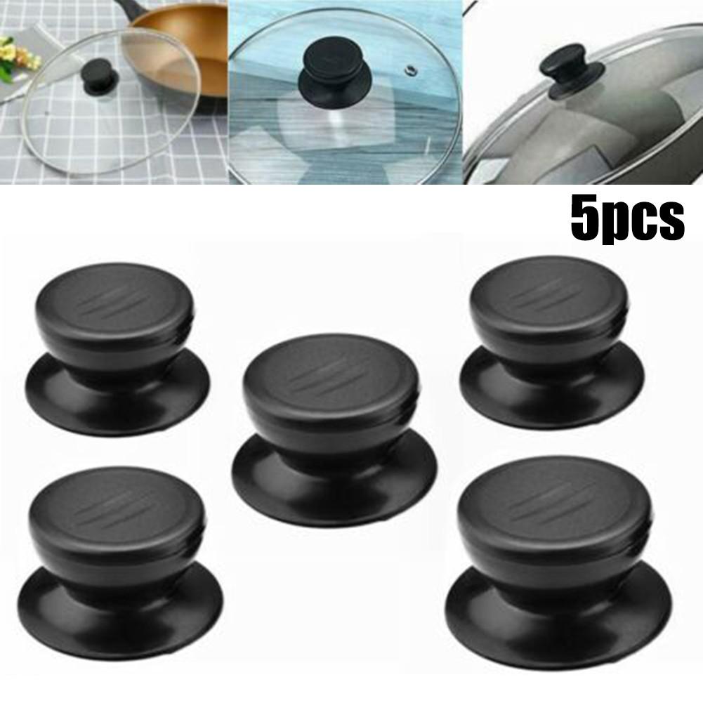 5Pcs Kitchen Cooking Pot Pan Lids Replacement Knob Lifting Handle Saucepan Lid
