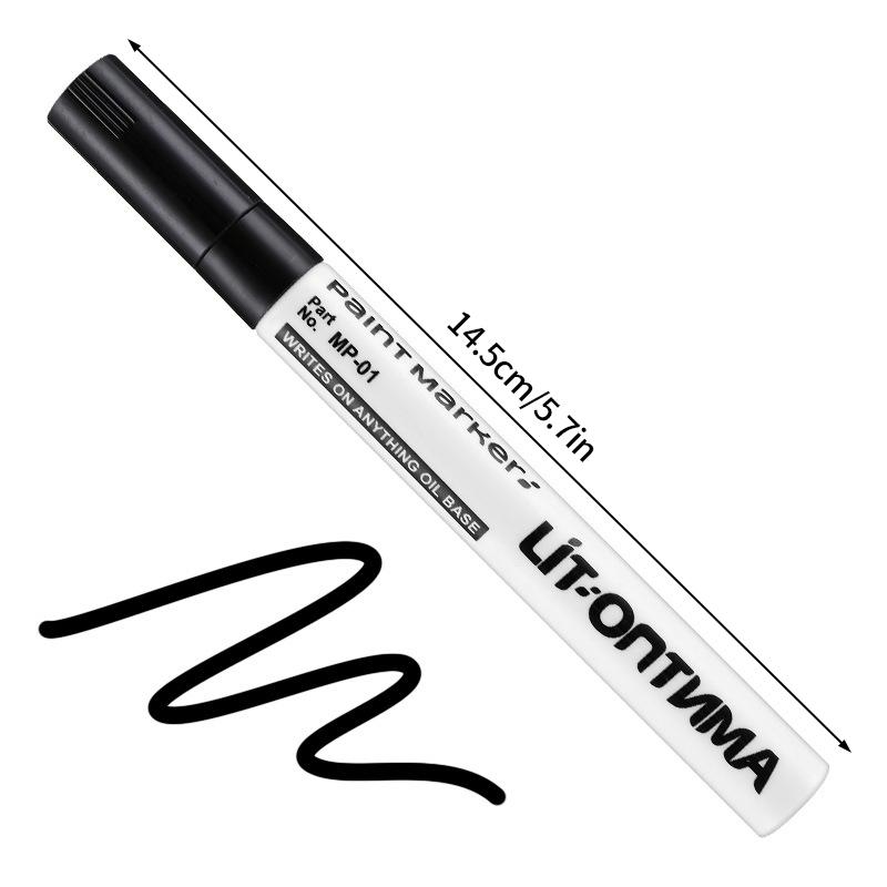 Кисть для покраски автомобиля Ручка для ремонта царапин Водонепроницаемый маркер для краски Ручка для подкраски царапин Щетки для ухода за автомобильным покрытием