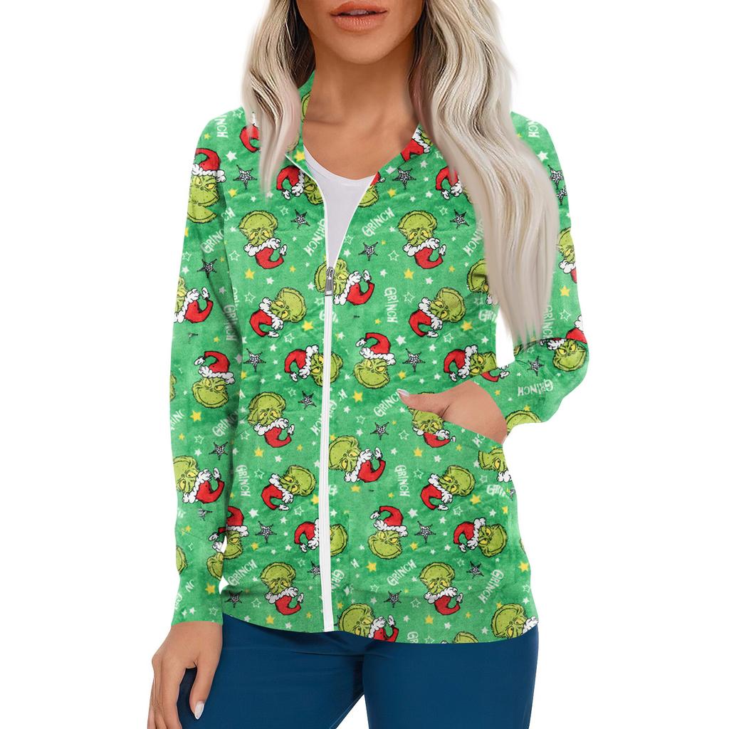 Женский однобортный защитный комбинезон с длинным рукавом и карманом, рабочий воротник-стойка, кардиган, куртка, топ