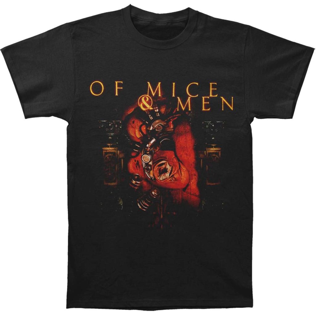 Men's Of Mice & Men Gear Heart T-shirt X-Small Black
