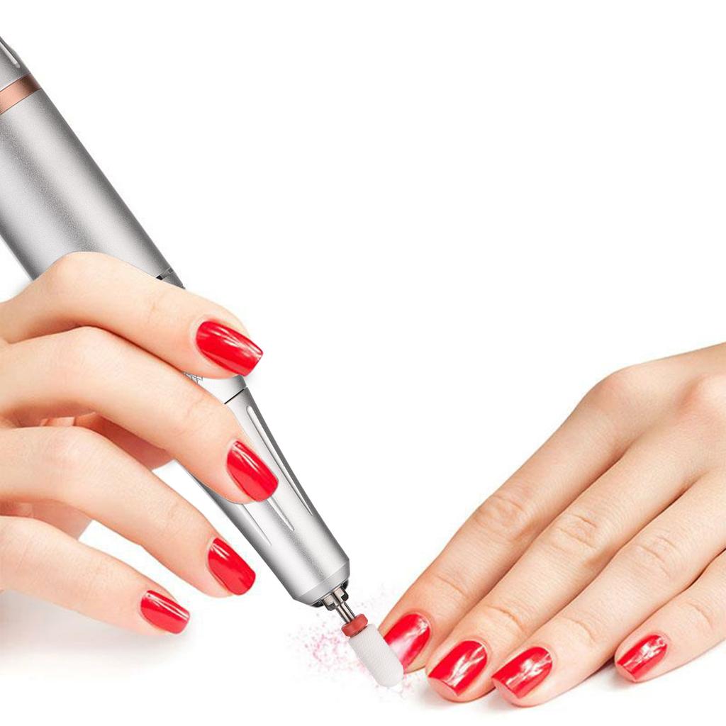 Nail Drill Machine Kit Electric Nail Drill Polish Kit 35000RPM Nail Drill Pen Nail File Manicure